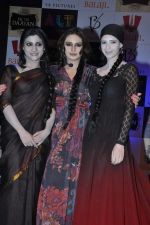 Kalki Koechlin,Huma Qureshi, Konkona Sen Sharma  at Ekta Kapoor_s Ek Thi Daayan Trailor launch in Filmcity, Mumbai on 16th Jan 2013 (81).JPG